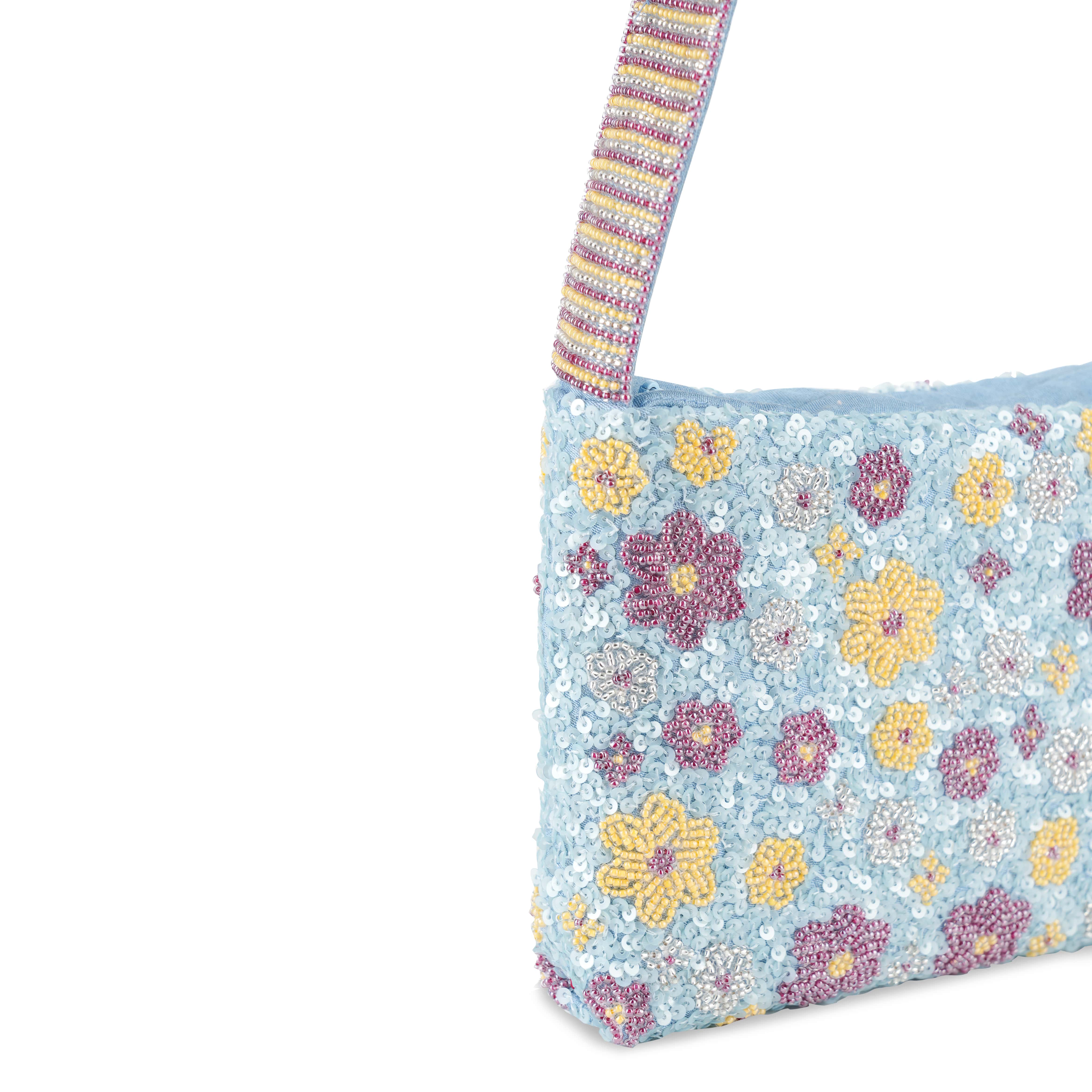 Hand Embroidered Purse- PHOOL